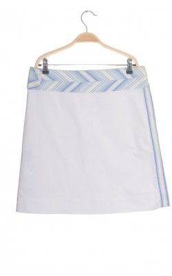 Fusta alba stretch Billabong, marime L
