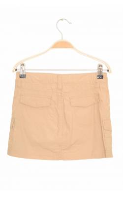 Fusta bej cu short ascuns Old Navy, talie ajustabila, 10 ani