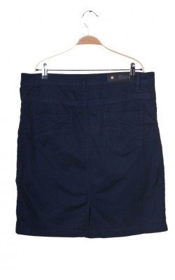 Fusta bleumarin din bumbac Brandtex, marime 42