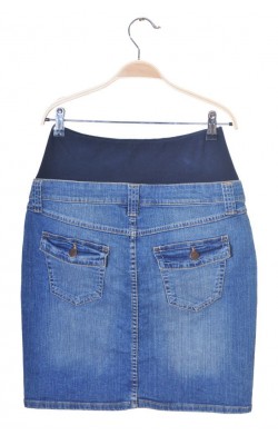Fusta blugi H&M Mama, talie ajustabila, marime S