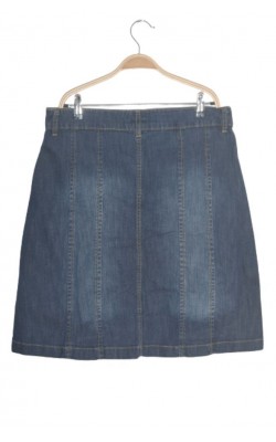 Fusta de blugi cu nasturi metalici Milla, marime 44