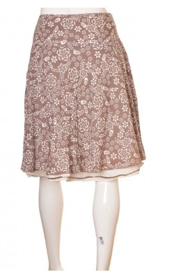 Fusta bumbac print floral Carla F, marime 42