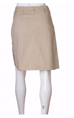 Fusta cu pliu si buzunare in fata H&M, marime 38