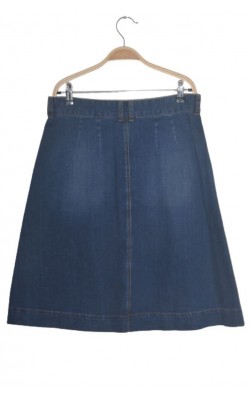 Fusta de blugi Inwear, nasturi in fata, marime 40