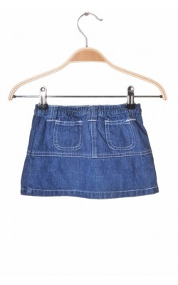 Fusta denim broderie gargarita Minoti, 6-9 luni