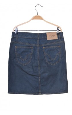 Fusta denim Bruuns Bazaar, marime 36
