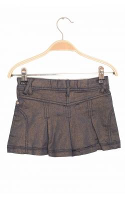 Fusta denim cu fir metalic Golden& Times, 8 ani