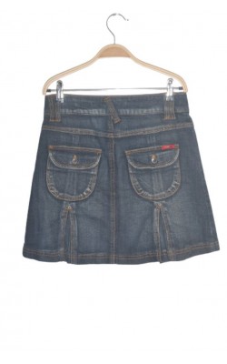 Fusta denim prespalat Only, marime 36