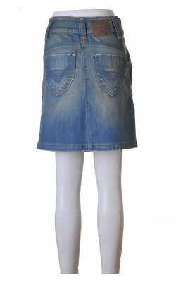 Fusta denim stretch Bik Bok Evelyn, marime 34