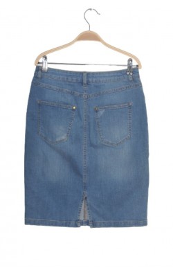 Fusta denim stretch Lindex, marime 40
