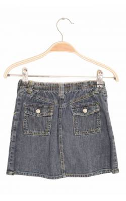 Fusta denim subtire buzunar brodat Gymboree, 8 ani