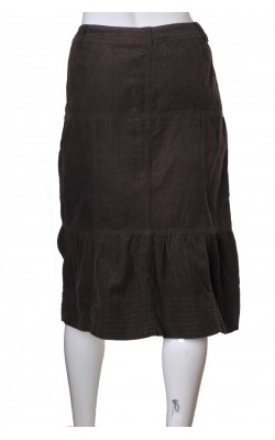 Fusta din catifea reiata Brandtex, marime 42