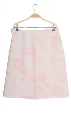 Fusta din panza de in H&M, marime 38