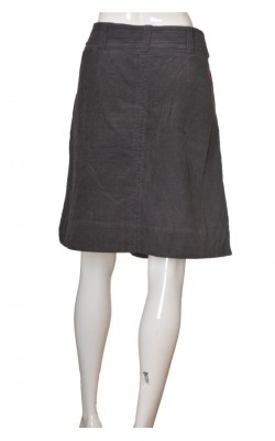 Fusta catifea reiata H&M, marime 42