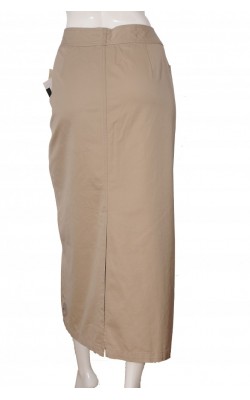 Fusta dreapta din bumbac White Stag, marime 40