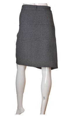 Fusta gri Segal, marime 42