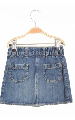 Fusta in clini din denim Kids-Up, nasturi metalici fata, 4 ani