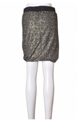 Fusta print auriu Selected Femme, marime S