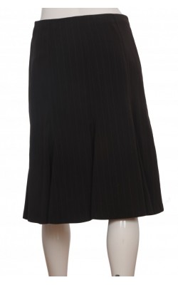 Fusta maro cu dungi fine bej Sand, marime 40