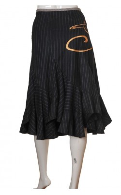 Fusta mix tesaturi cu broderie St-Martins, marime L