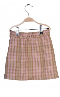 Fusta roz stofa amestec lana H&M, 5-6 ani
