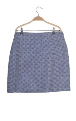 Fusta tesatura subtire de in cu lana Boden, marime 40