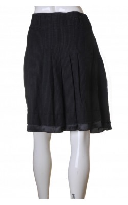 Fusta neagra dungi fine albe Street One, marime L