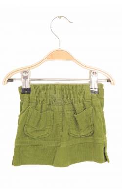 Fusta velur verde Old Navy, 6-12 luni