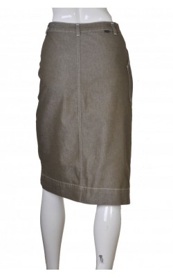 Fusta verde militar din denim Peak Performance, marime 36