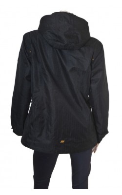 Geaca neagra Skogstad, captusita cu blanita, marime 44