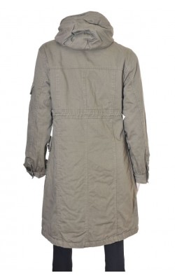 Geaca vatuita Bla Bla Clothing, denim prespalat, marime 44
