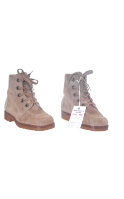 Ghete piele Henke, interior blanita, marime 33