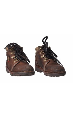 Ghetute din piele Bobbi, captusite cu polar, marime 23