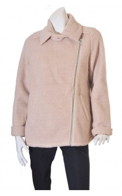 Haina blana sintetica tip urs Bik Bok, marime 40