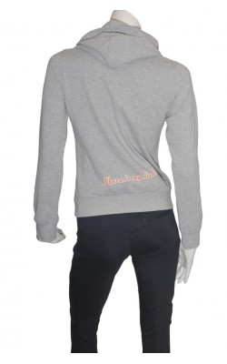 Hanorac gri cu dinozaur Only, marime S