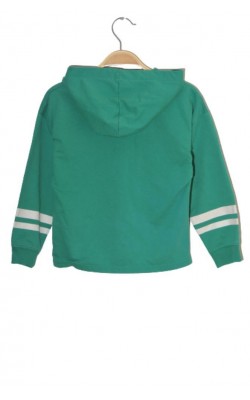 Hanorac verde Lindex, 7-8 ani