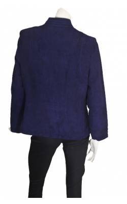 Jacheta bleumarin Andrea, marime XL