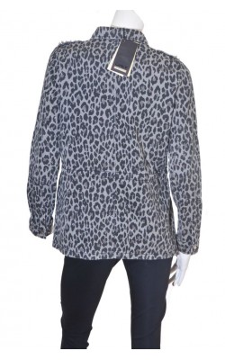 Jacheta gri animal print Only, marime L