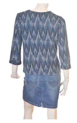 Jacheta H&M L.o.g.g., jerseu texturat, marime 38