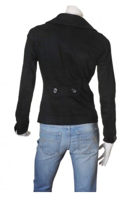Jacheta neagra cambrata H&M, marime 34
