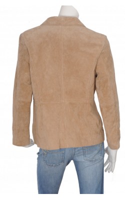 Jacheta piele intoarsa JCC Collection, marime 44