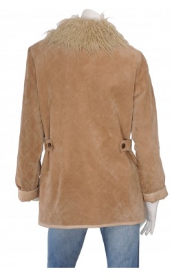 Jacheta piele intoarsa Jofama, vatuita, marime L