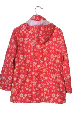 Jacheta print floral Exit, impermeabila, 10-11 ani