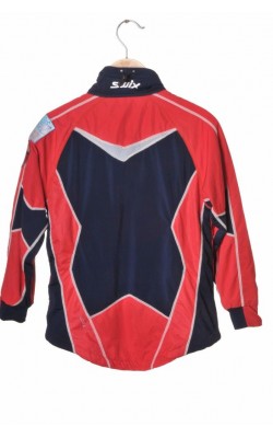 Jacheta rosie Swix, dublura polar, 8-10 ani