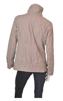 Jacheta taupe Carmela Exclusive, croi cambrat, marime 42
