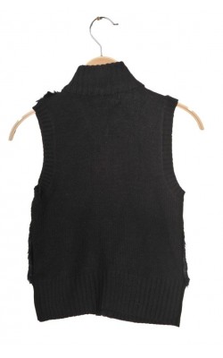 Jacheta tricot si blanita H&M, 8-10 ani
