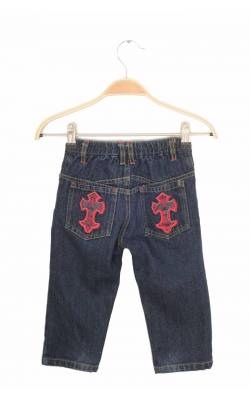 Jeans bleumarin din bumbac City Ink, 24 luni