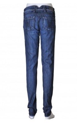 Jeans bleumarin slim leg Fornarina, marime 34