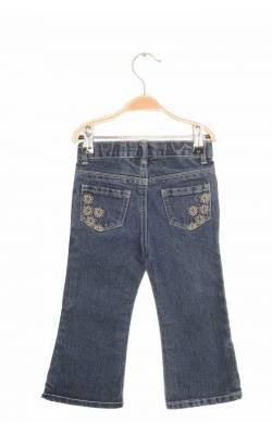 Jeans buzunare brodate Cherokee, talie ajustabila, 24 luni