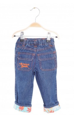 Jeans Disney Jungle Book, talie ajustabila, 3-6 luni